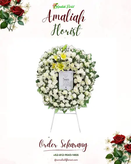 Krans Bunga Duka Kemlagigede